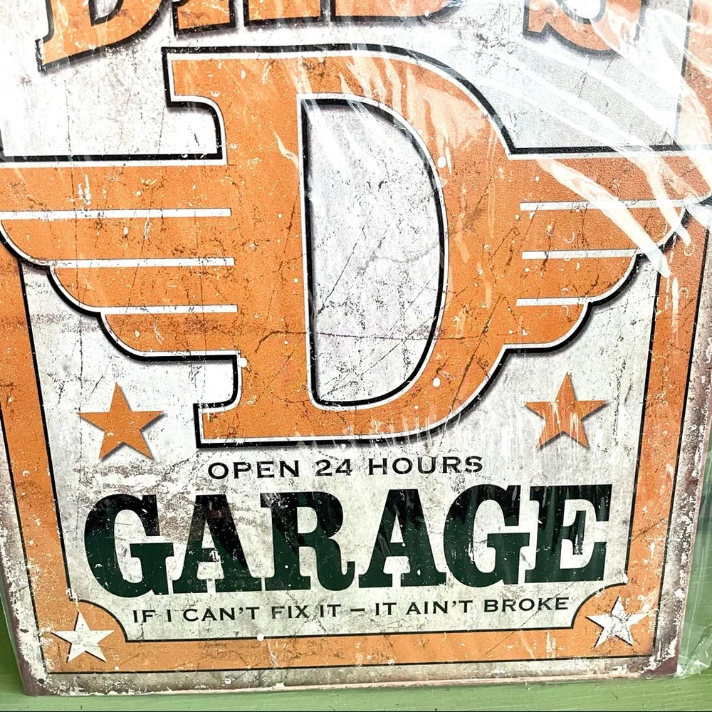 NEW Dad’s Garage Metal Sign